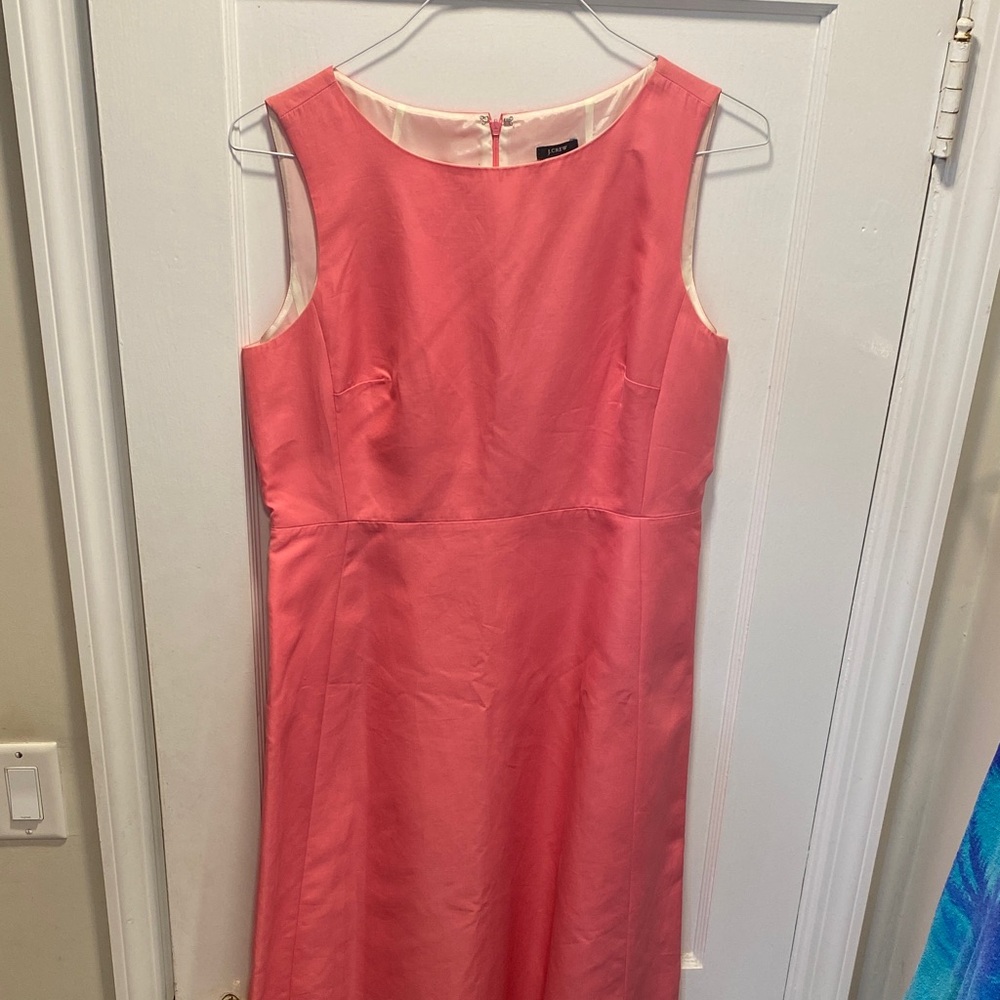 Vintage J Crew Pink Sleeveless Dress